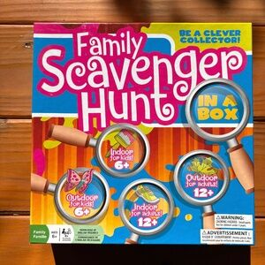 Family Scavenger Hunt In a Box Game by Outset Media, Ages 6+